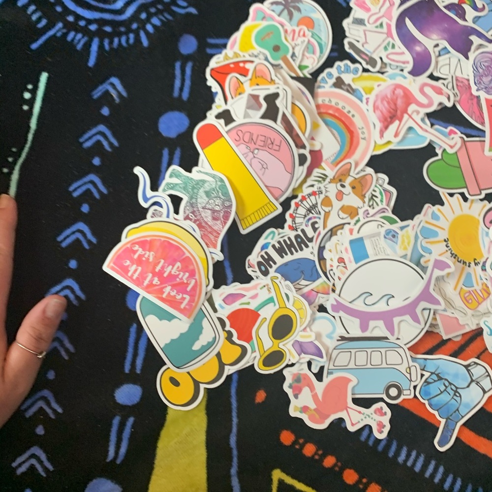 COPY - RANDOM VSCO GIRL STICKERS! 20 stickers for… - Picture 2 of 6